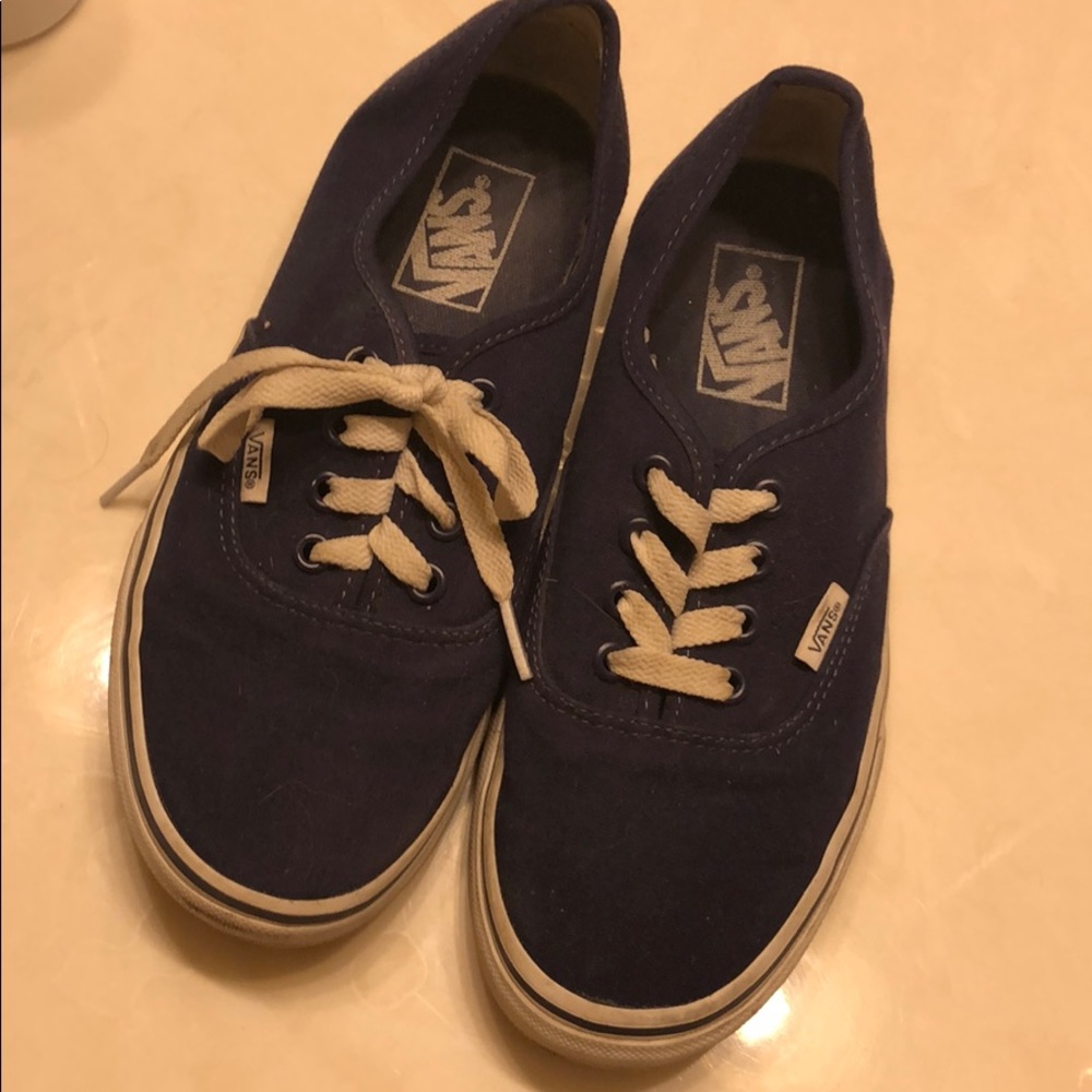 Navy Blue Vans